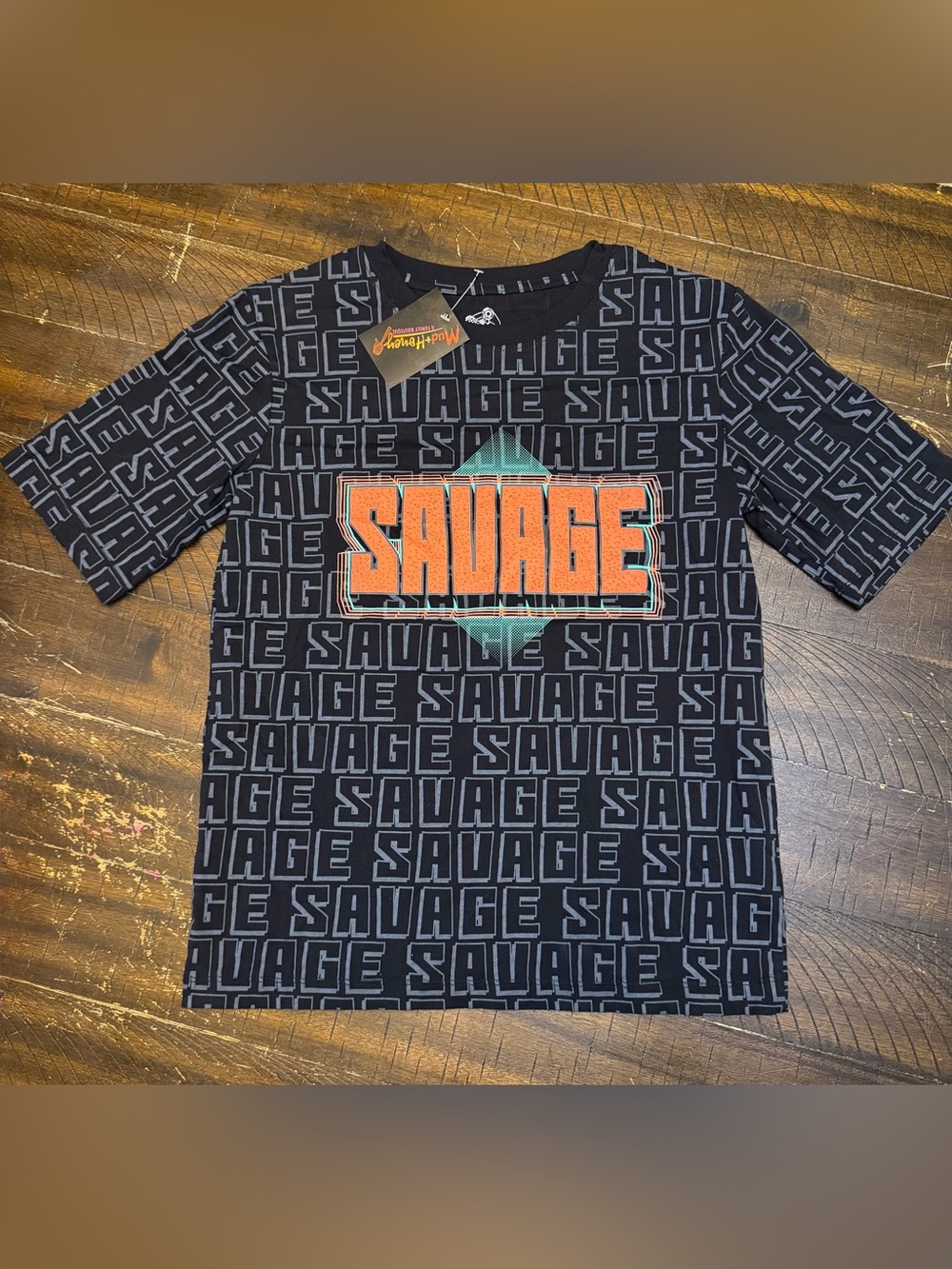 Brand New Boys Large  “Savage” Tee Shirt